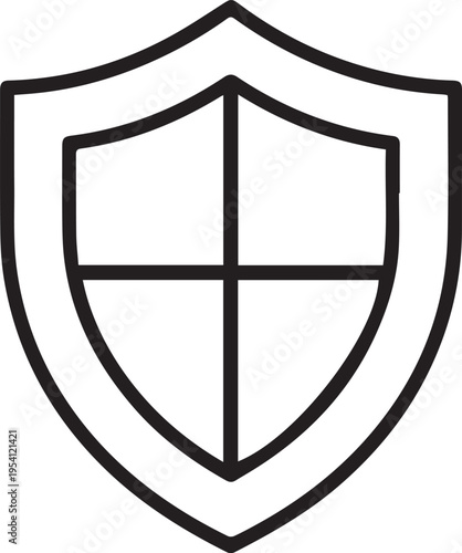 Simple black silhouette illustration of a closed briefcase with a handle, vector icon