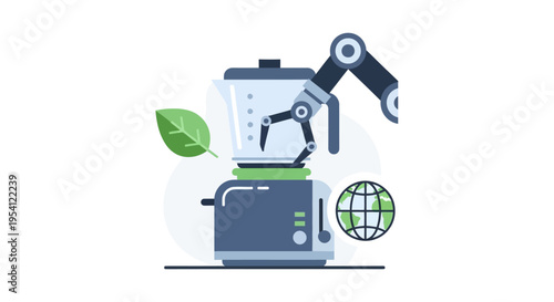 AI Robotics & Sustainable Food Tech: Blending Nature for an Eco-Friendly Future