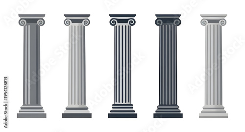 pillar, column, greek, ancient, architecture, temple, classical, antique, historic, history, civilization, culture, monument, structure, stone, marble, ruin, heritage, archeology, ionic, doric, corint