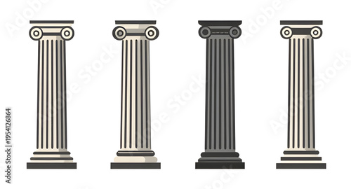 columns, greek, ancient, architecture, pillar, temple, classical, antique, historic, history, civilization, culture, monument, structure, stone, marble, ruin, heritage, archeology, ionic, doric, corin