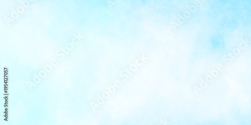 Soft Aqua and Light Blue Watercolor Abstract Background with Gentle Gradient Wash, Cloudy Pastel Texture, and Serene White Sky Artistic Brush Stroke Effects.