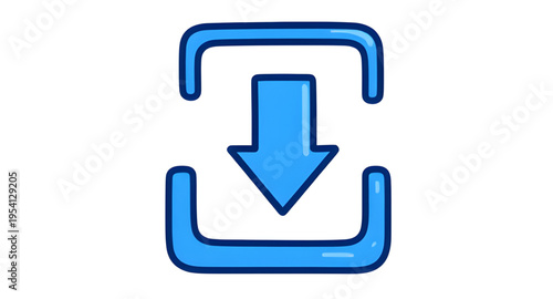 download, blue, arrow, icon, ui, interface, web, app, file, data, transfer, save, storage, cloud, network, digital, technology, computer, mobile, device, software, system, progress, update, install, a