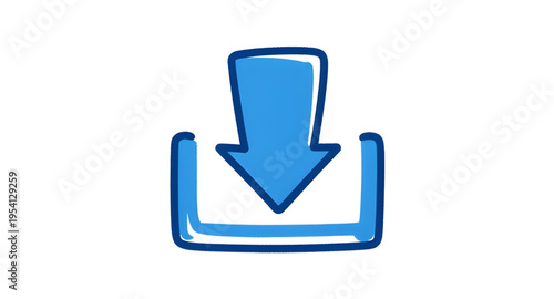downloading, download, arrow, down, blue, icon, icons, symbol, button, ui, interface, web, app, application, internet, online, file, data, transfer, save, storage, cloud, cloudstorage, network, digita