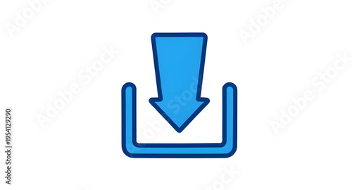 download, downloading, arrow, down, blue, icon, icons, symbol, button, ui, interface, web, app, application, internet, online, file, data, transfer, save, storage, cloud, cloudstorage, network, digita