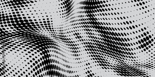 Abstract retro grunge seamless pattern on gray background. Urban futuristic art texture with paint splashes, chaotic shapes, lines, dots, classic, patches.