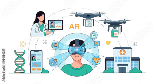 Future Healthcare Technology: AR, VR, Drones & Digital Health Innovation