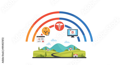 Telemedicine & Digital Healthcare Network Connecting Rural Communities with Remote Medical Services & Online Diagnostics
