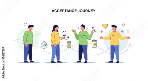 Patient Acceptance Journey: Navigating Illness, Treatment, and Achieving Well-being and Recovery