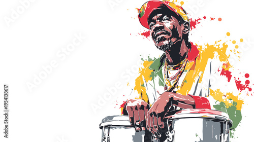 Canvastavla Notting Hill Carnival steel drum player cultural celebration