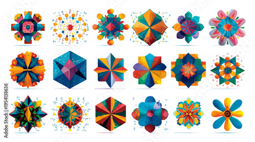 International Math Day geometric patterns education