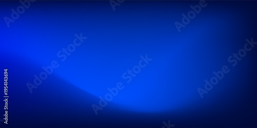Deep blue ocean gradient wallpaper. Abstract deep dark navy underwater background. Night sky and deep water surface design. Blur sea backdrop.