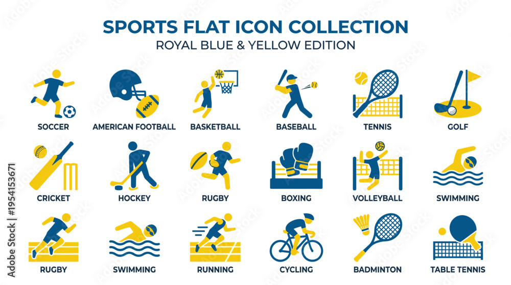 Fototapeta premium sports, sport icons, fitness, workout, exercise, gym, training, active lifestyle, healthy living, athletics, athletic, recreation, leisure activity, competition, game, team sport, player, sports equip