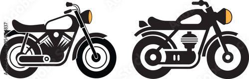 Motorcycle  icon vector