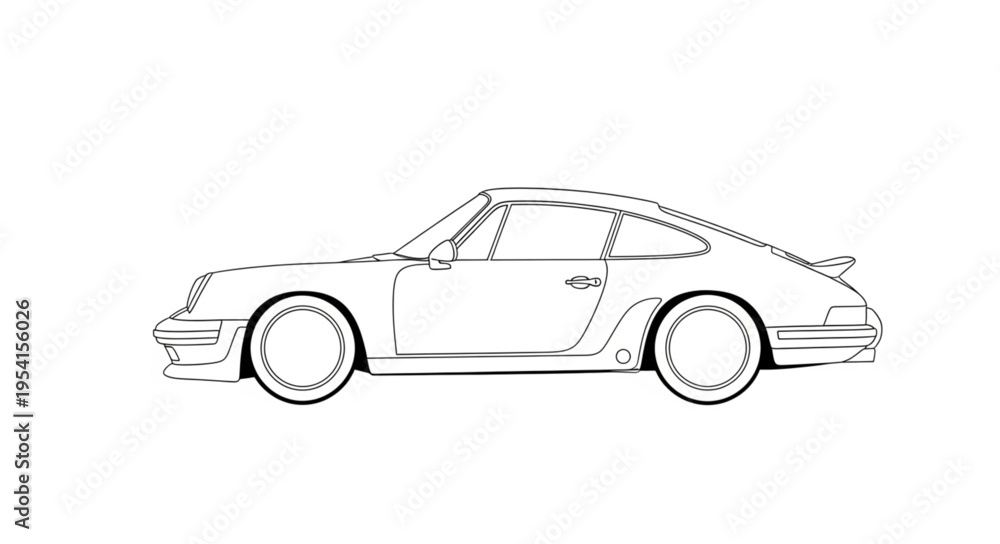 Fototapeta premium car vector illustration