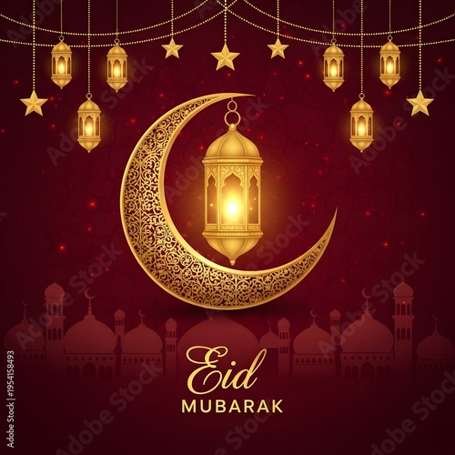 eid mubarak greeting card	