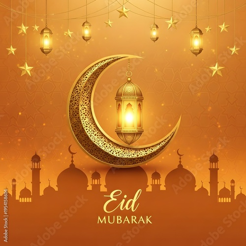 eid mubarak greeting card	