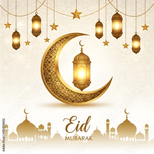 eid mubarak greeting card	