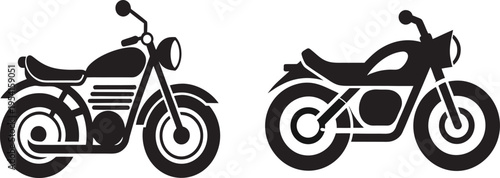 Motorcycle  icon vector