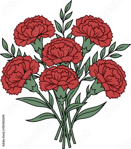 Victory day russia red roses bouquet floral tribute