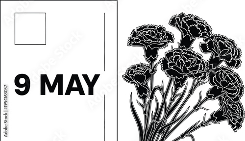 Victory day russia 9 may commemoration tribute