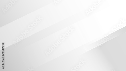 斜めラインが入ったシンプルなグレー背景。ベクター素材。上品で清潔感のある抽象バナー素材