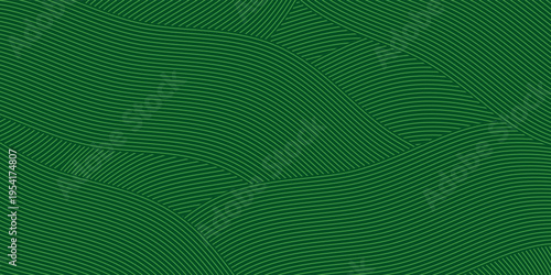 farm green banner, organic abstract background with fields. illustrstiom modern