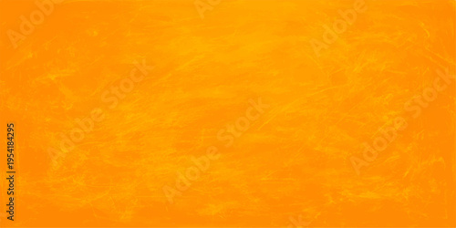 Vintage orange juice texture abstract background with a grunge paint pattern on aged yellow paper design featuring hot flame red and brown light wall backdrop illustration