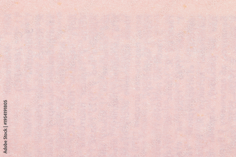 Fototapeta premium Halftone dot print on aged sheet, pale pink pattern from faded vintage magazine, paper texture 70s