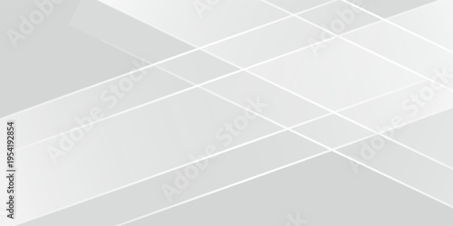 Abstract glowng lines of white and gray background