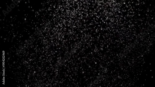 Tracking white particles into darkness