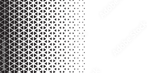 Halftone triangles pattern. Abstract geometric gradient background. Vector illustration, EPS 10. Vector illustration. Eps10