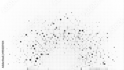 Subtle black micro dot texture background on white, minimal abstract pattern for corporate branding, website UI design, presentations and clean modern layouts