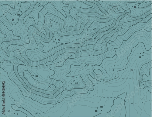 Abstract topographic map background	
