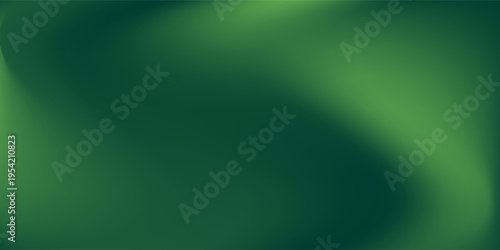 Abstract blurred gradient mesh background in green. eps 10