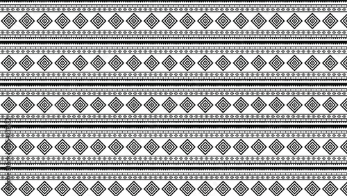 Seamless geometric pattern vector with repeating grey diamond shapes and decorative borders on a white background, ideal for textile design, wallpaper, web backgrounds