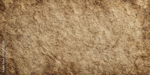 Abstract brown crumpled paper background with grunge texture, wrinkled surface and rustic vintage material style.
