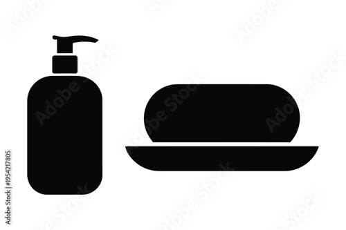 Soap dispenser and bar soap with personal care