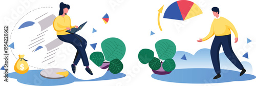 Balancing work, investment, and leisure in modern life