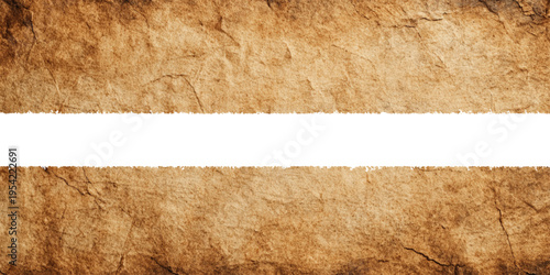 Abstract brown crumpled paper background with grunge texture, wrinkled surface and rustic vintage material style.