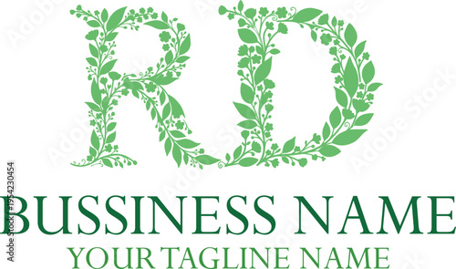 RD R rd initial logo | initial based abstract modern minimal creative logo, vector template image. luxury logotype logo, real estate homie logo. typography logo. initials logo