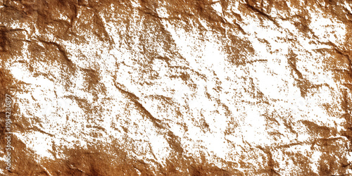 Vintage brown grunge crumpled paper texture background with wrinkled rough surface and aged antique parchment design.