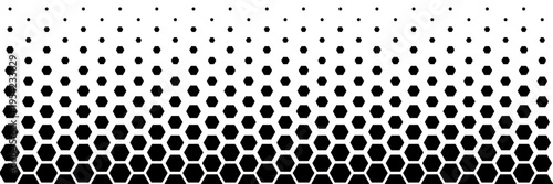 hexagone fade pattern. hexagone background.