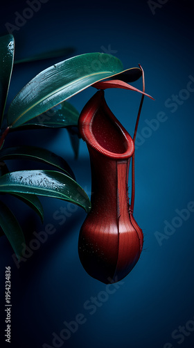 Pianta Carnivora Nepenthes con cinematic color correction