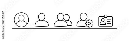 Digital user profile representation used in modern applications and online platforms to identify individuals within communication systems and collaborative environments, a circular