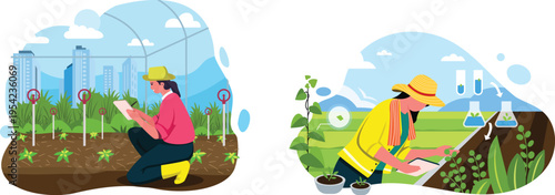 Urban agriculture and sustainable farming in modern city environments