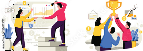 Teamwork and collaboration for business success