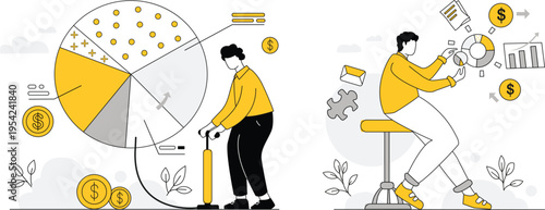 Business growth and financial management concepts