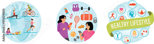 Embracing a balanced and healthy lifestyle through fitness and nutrition