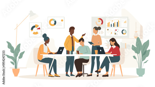 A simple, calming image of a potted plant against a clean background. Perfect for illustrating concepts of growth, wellbeing, or creating a fresh, mod