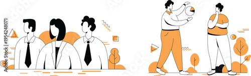 Contrast between traditional and innovative work environments